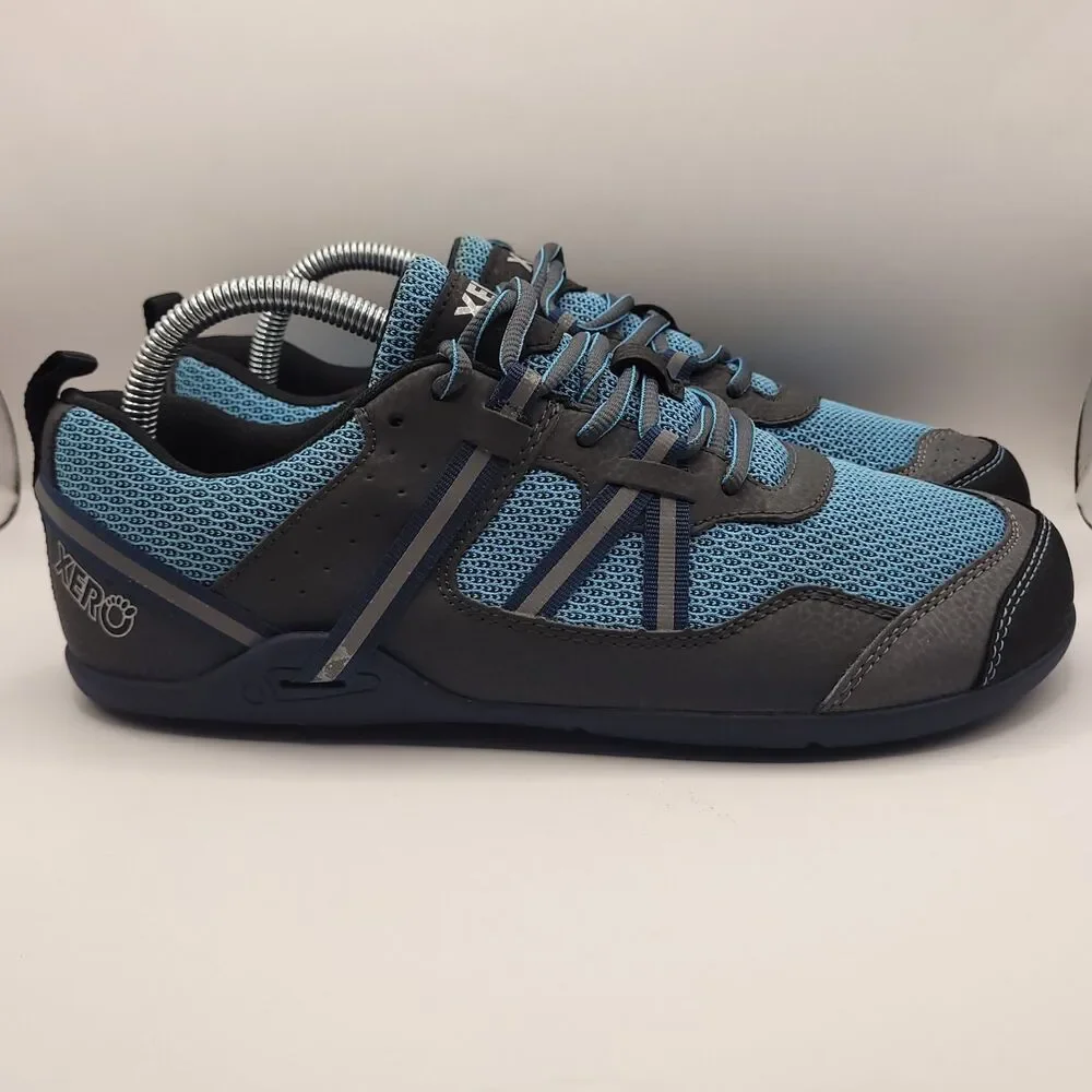 Xero Shoes Prio Women's Size 9 Blue Gray Barefoot Minimalist EUC No Insoles